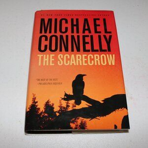 "Scarecrow" by Michael Connelly is a gripping crime thriller novel hardcover